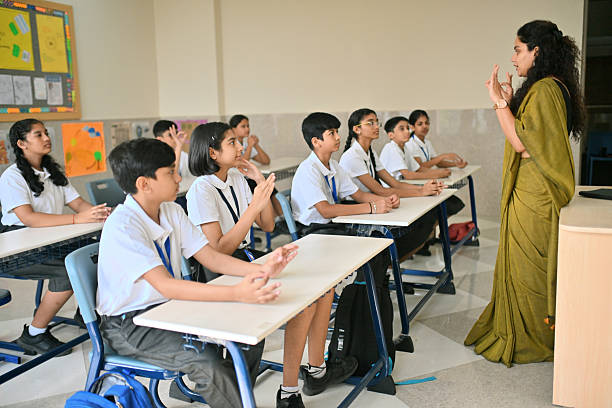 Indian school children